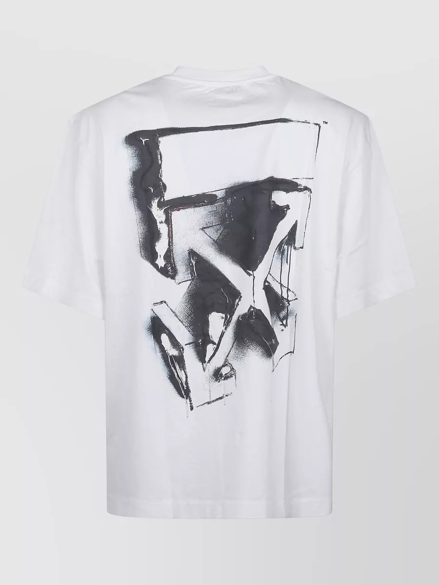 Off-White 3D Spray Arrow Skate Graphic T-Shirt