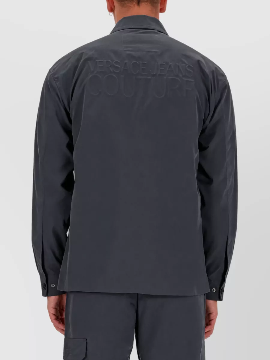 Versace Jeans Couture Polyester Shirt Jacket