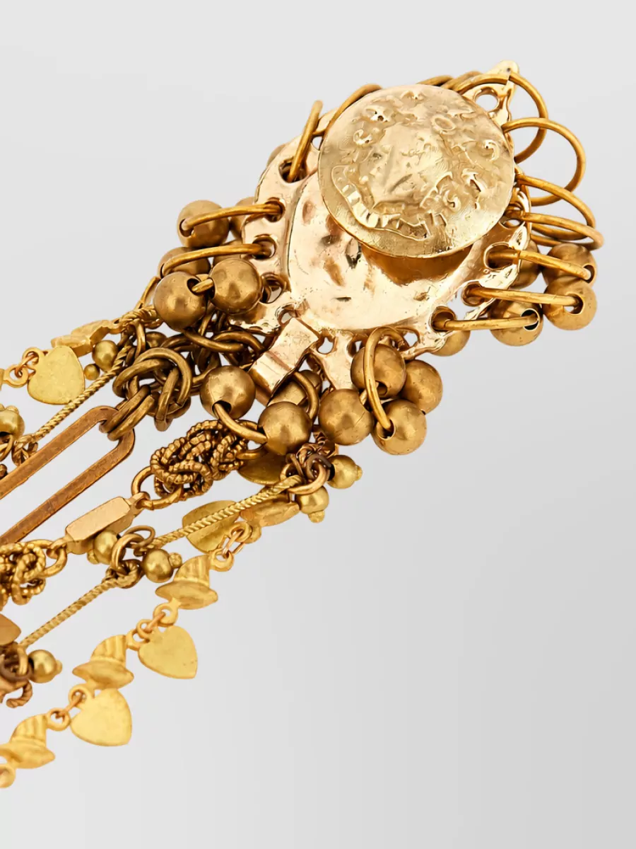 Dries Van Noten Cascade pendant brooches