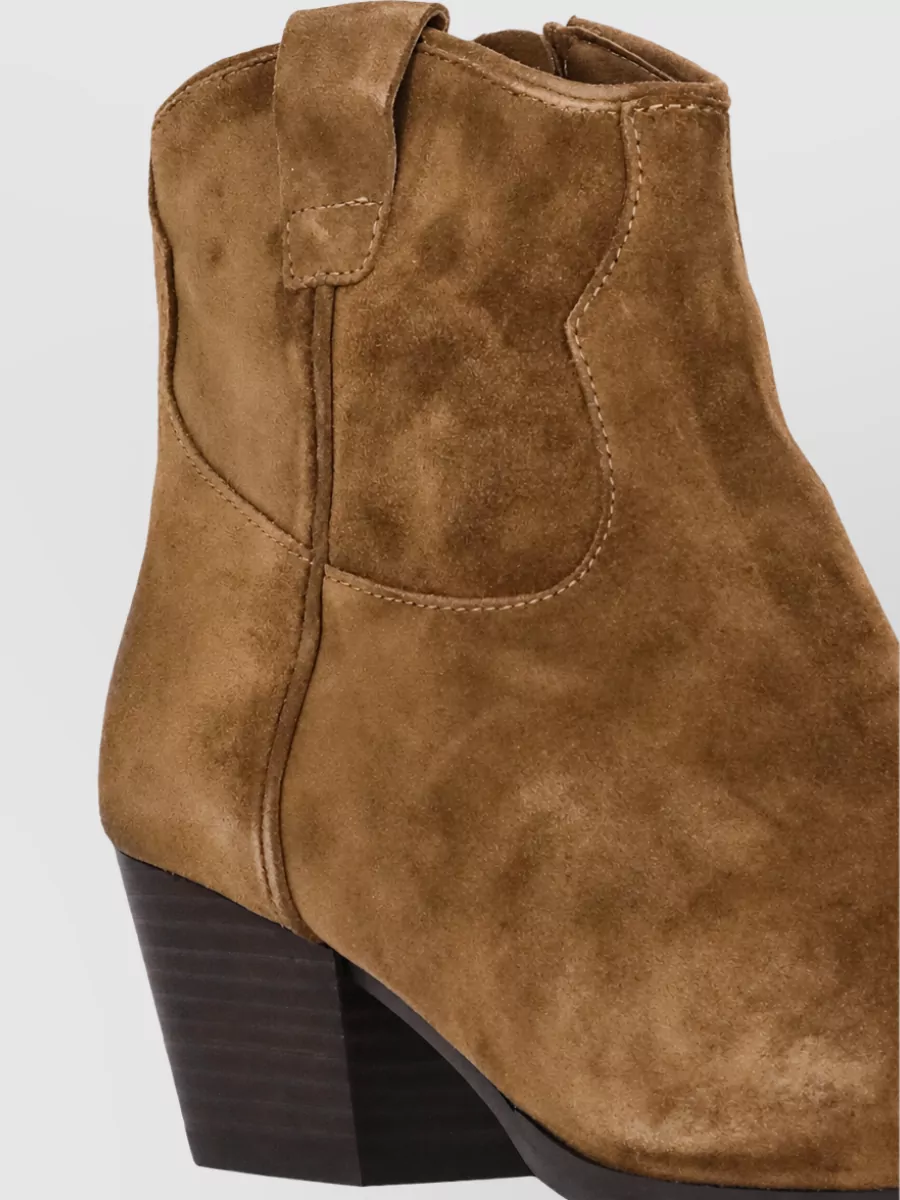 Ash Leather Ankle Boots