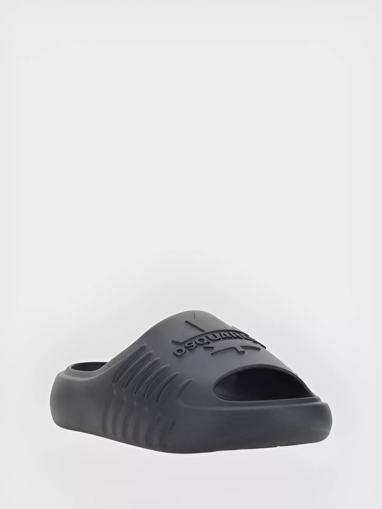 Dsquared2 Footbed Sandals With Ridged Sole And Rubber Design