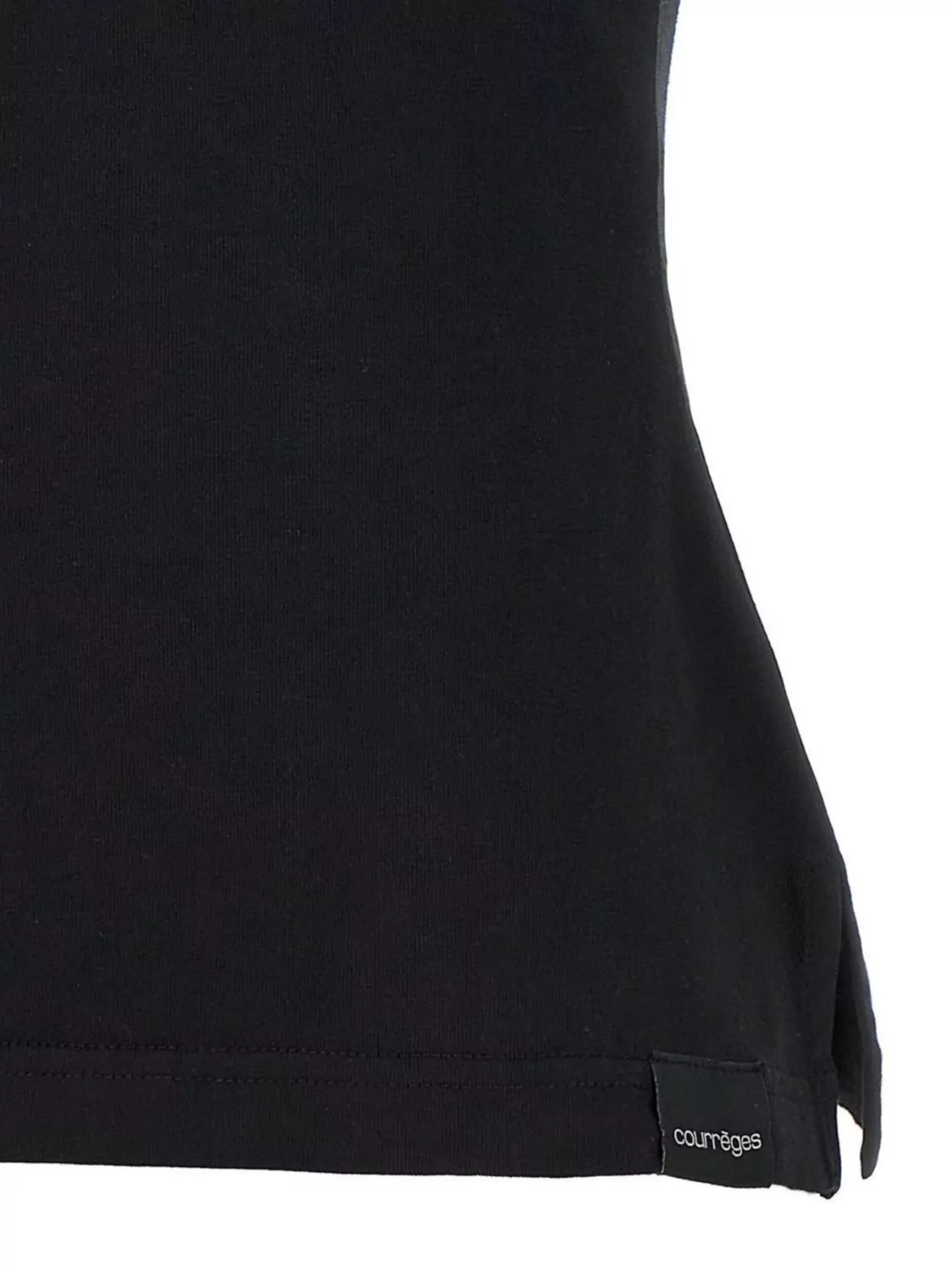 Courrèges Close-fitting Crew Neck T-shirt