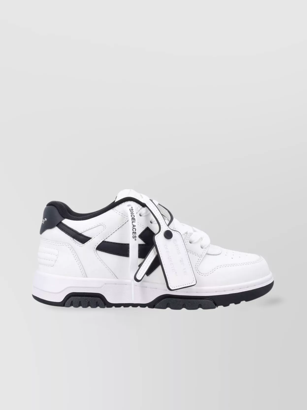 Off-White leather low-top sneakers