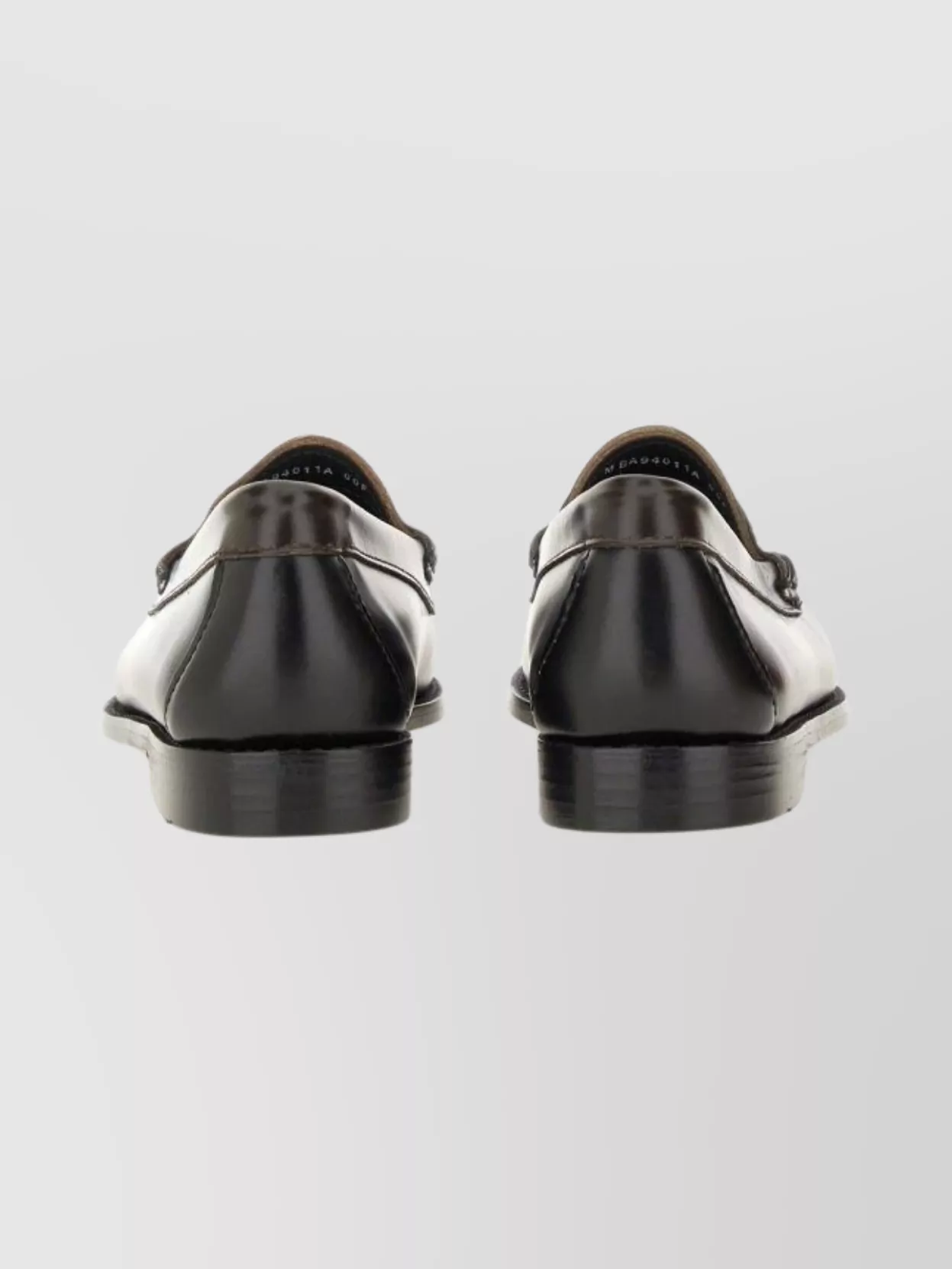Gh Bass Two-tone Leather Loafers Round Toe In Multi