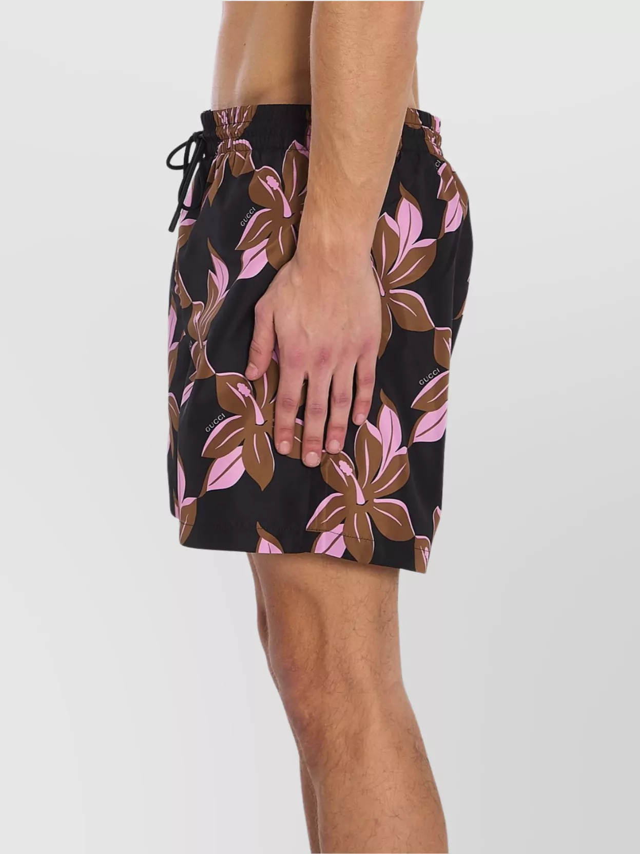 Gucci Infinity Print Swimsuit With Elasticated Waistband