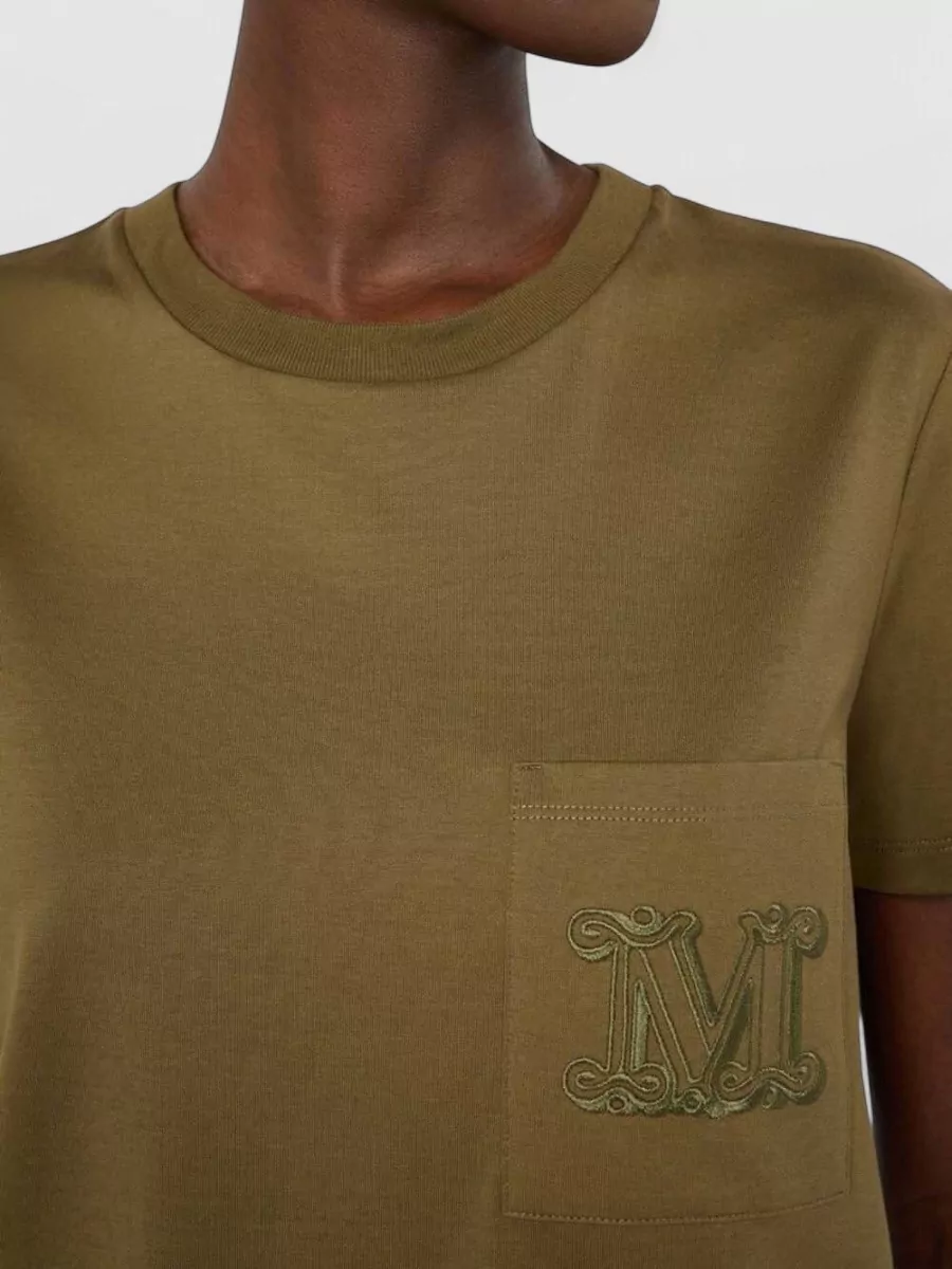 Max Mara Papaia Regular Fit Crew Neck Top
