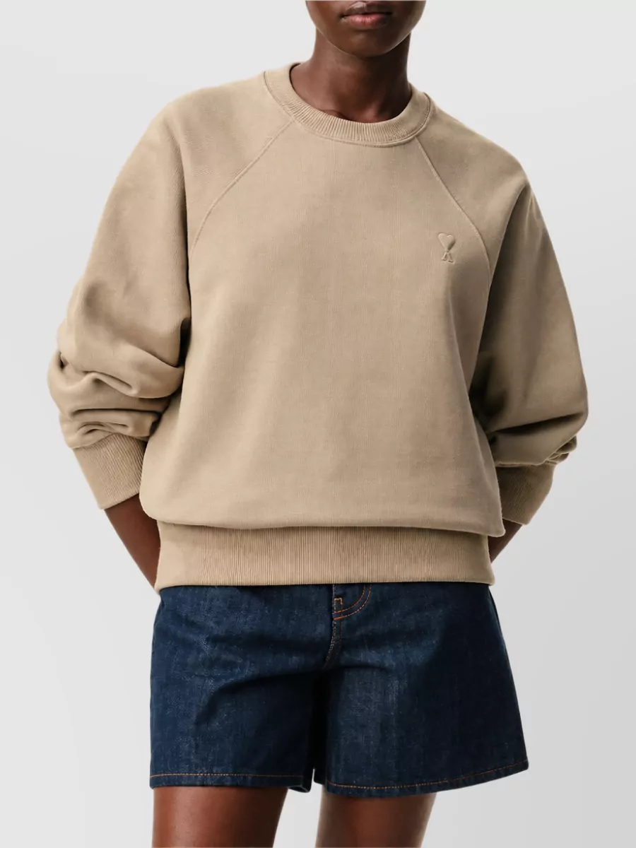 Ami Paris logo cotton sweatshirt