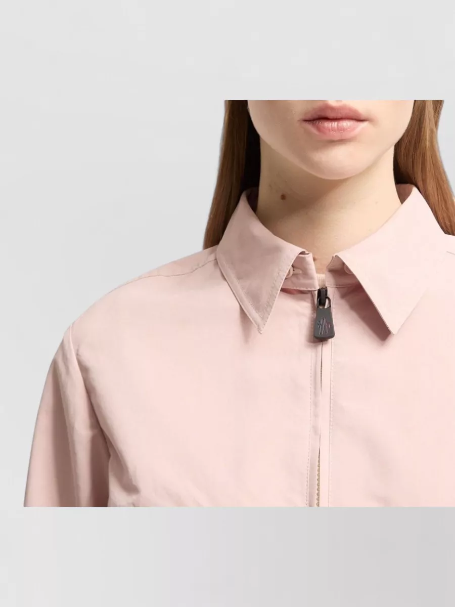 Moncler Technical Trekking Shirt Long Sleeves Collar