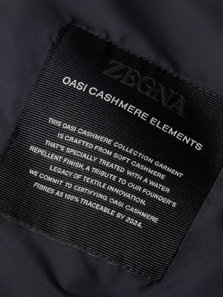 Zegna Cashmere Regular-Fit Bomber Jacket