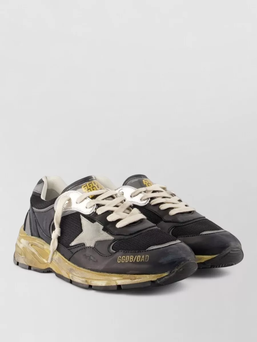 Golden Goose leather low-top sneakers