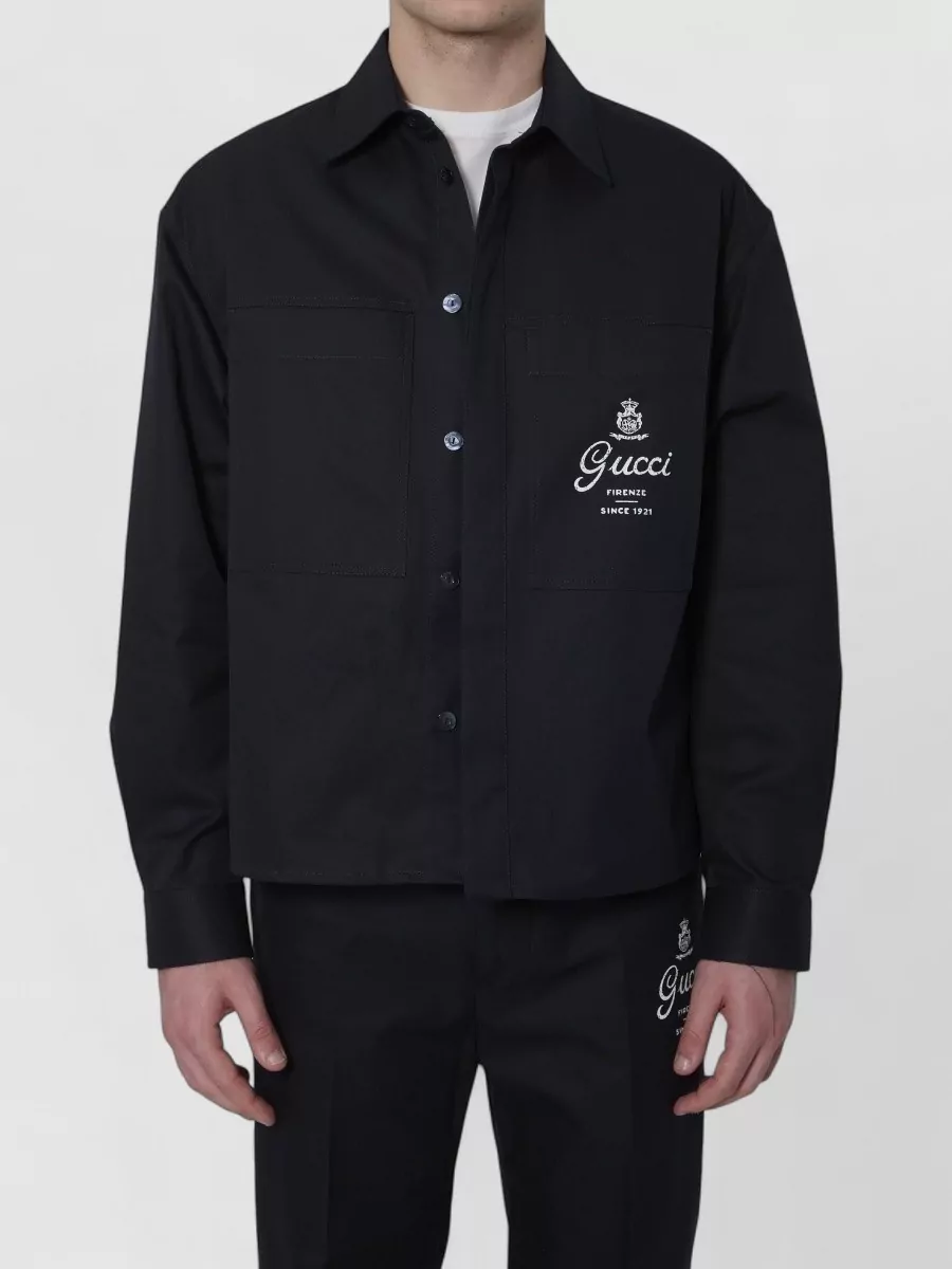 Gucci Cotton Twill Overshirt