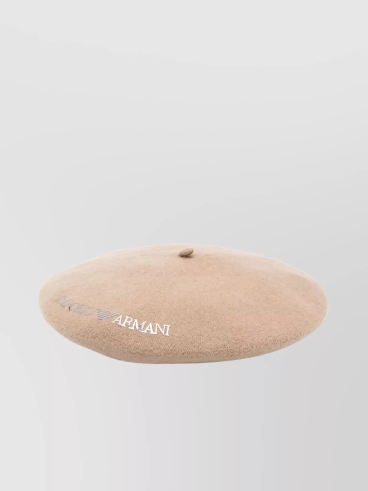 Emporio Armani Circular Wool Basque Hat