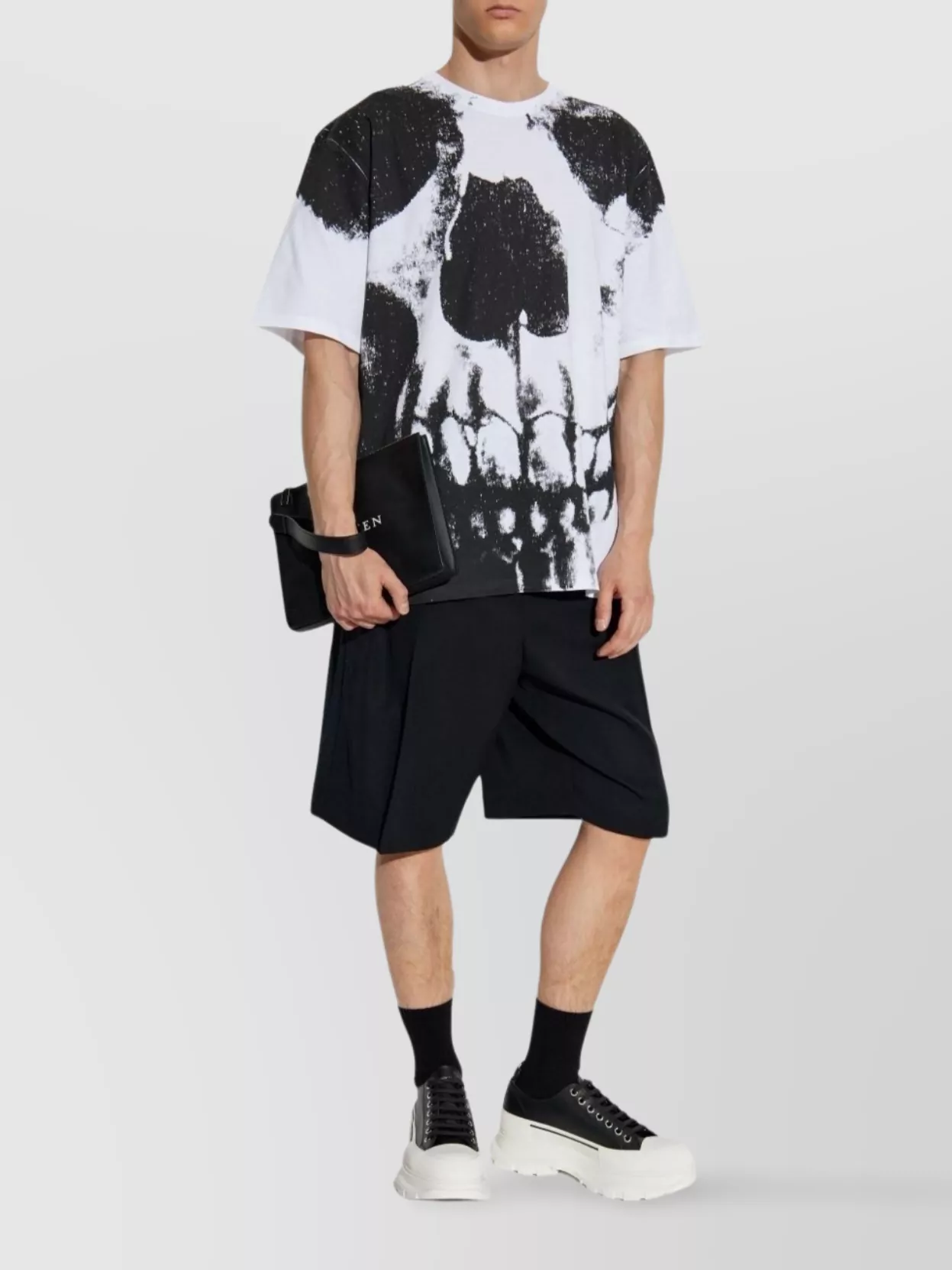 Alexander Mcqueen Skull Crew Neck T-Shirt