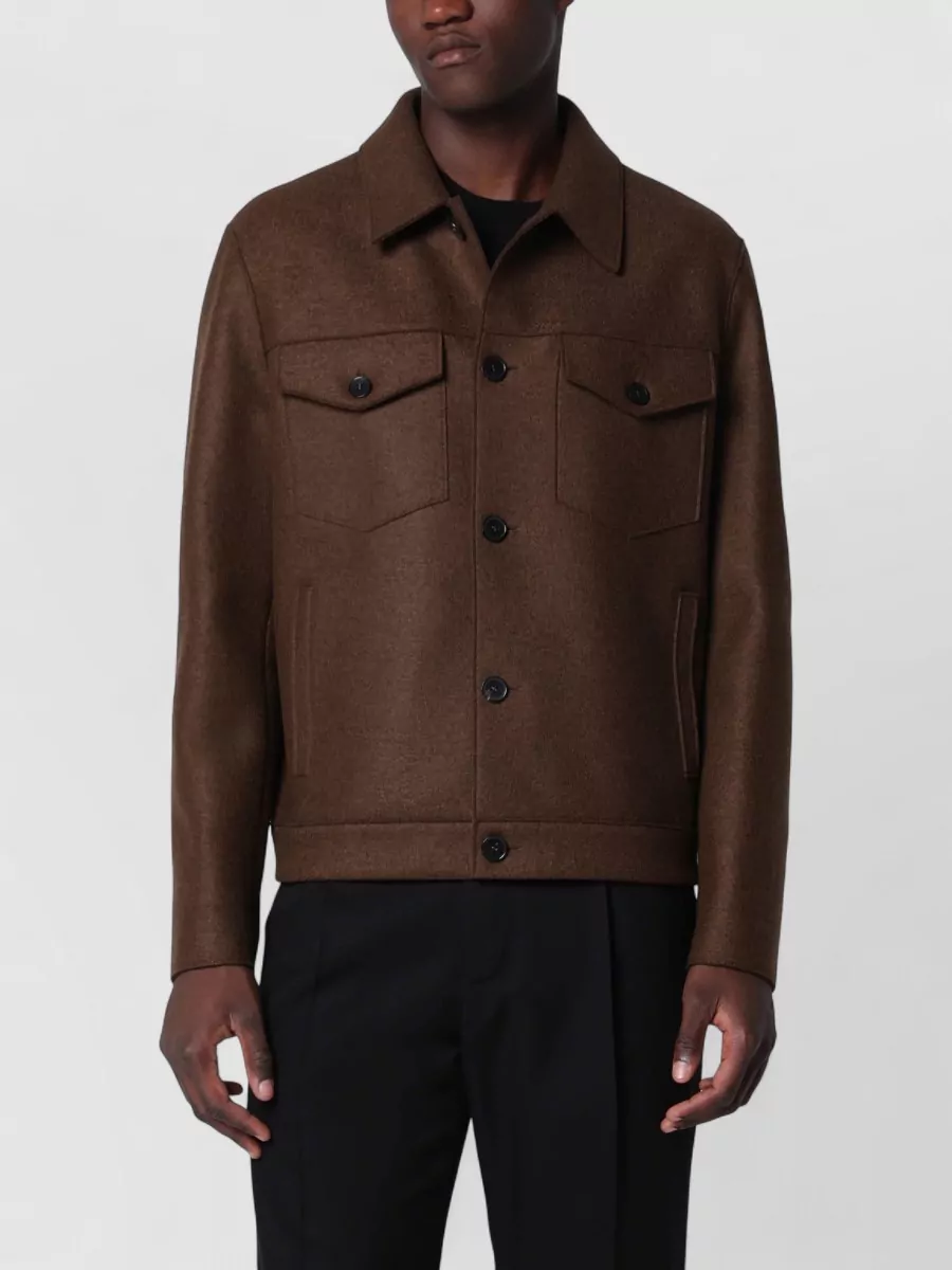 Harris Wharf London shirt jacket