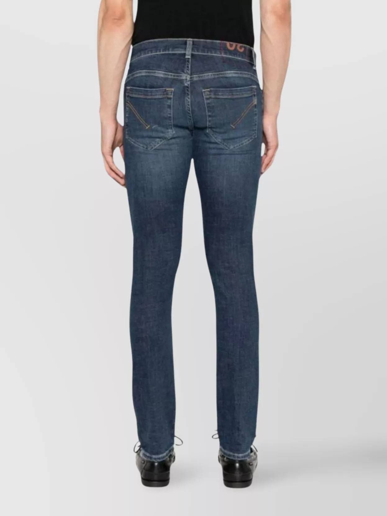Dondup Straight Leg Jeans Five-Pocket Design