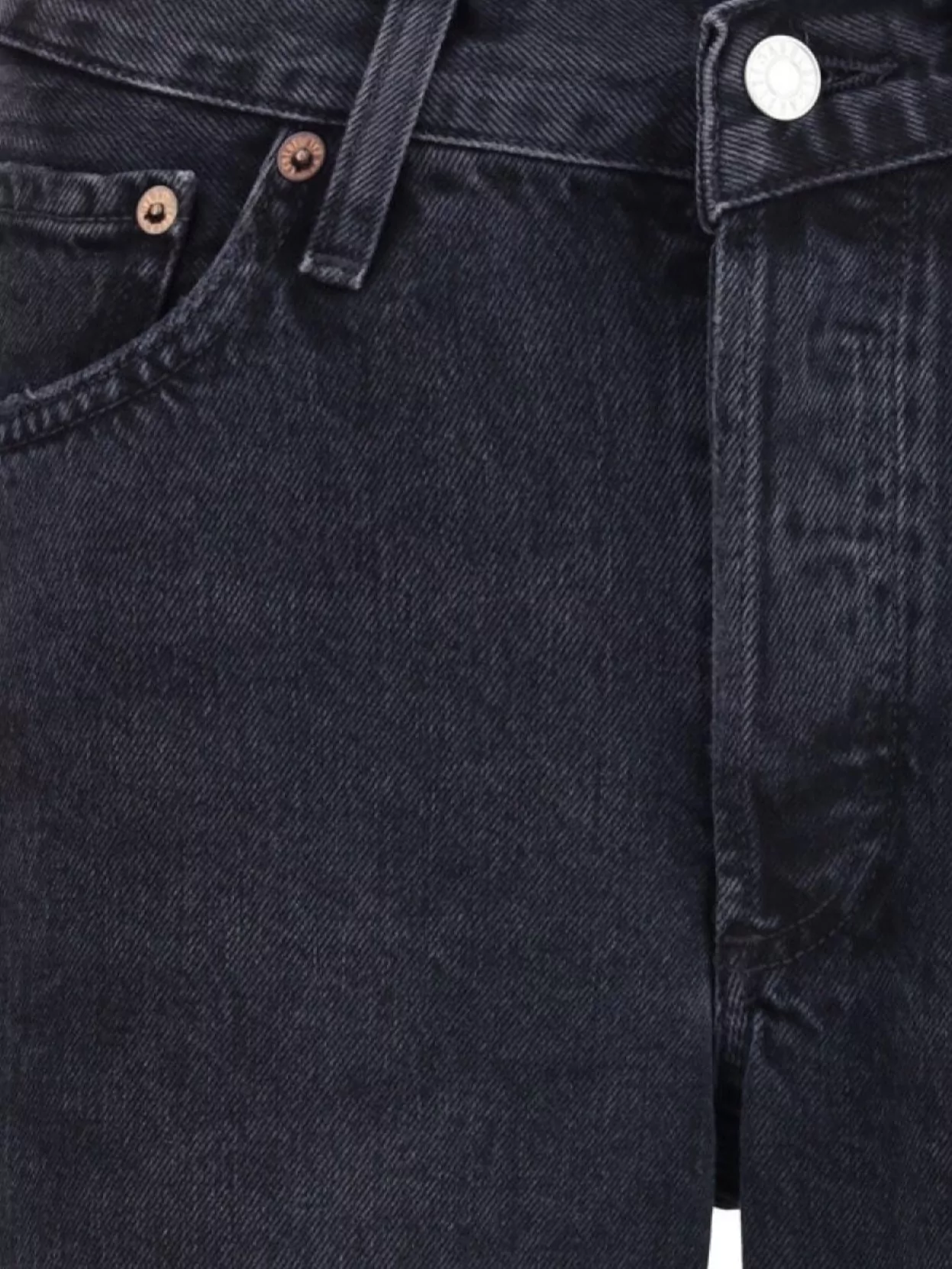 Agolde V-Waistband Straight Leg Trousers