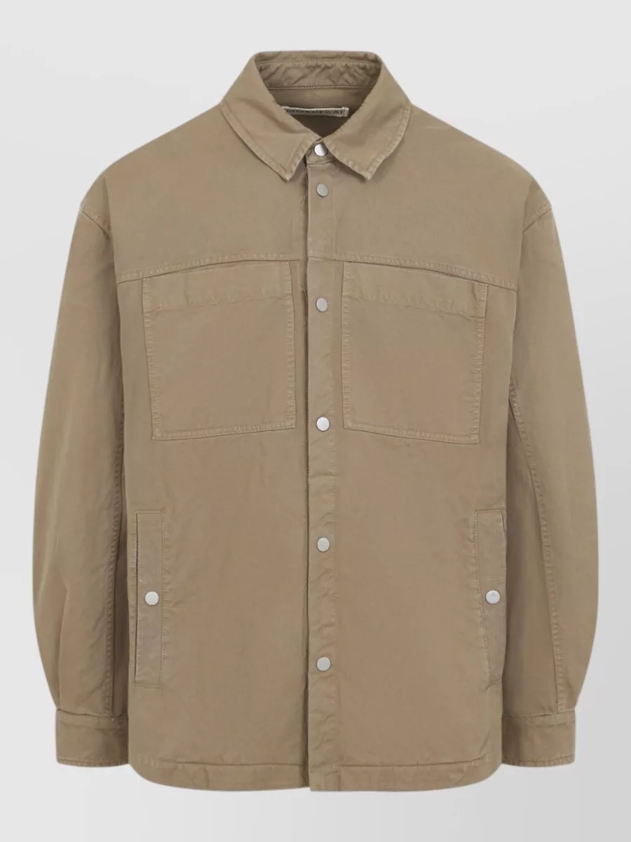 Mordecai polyester oversized overshirt