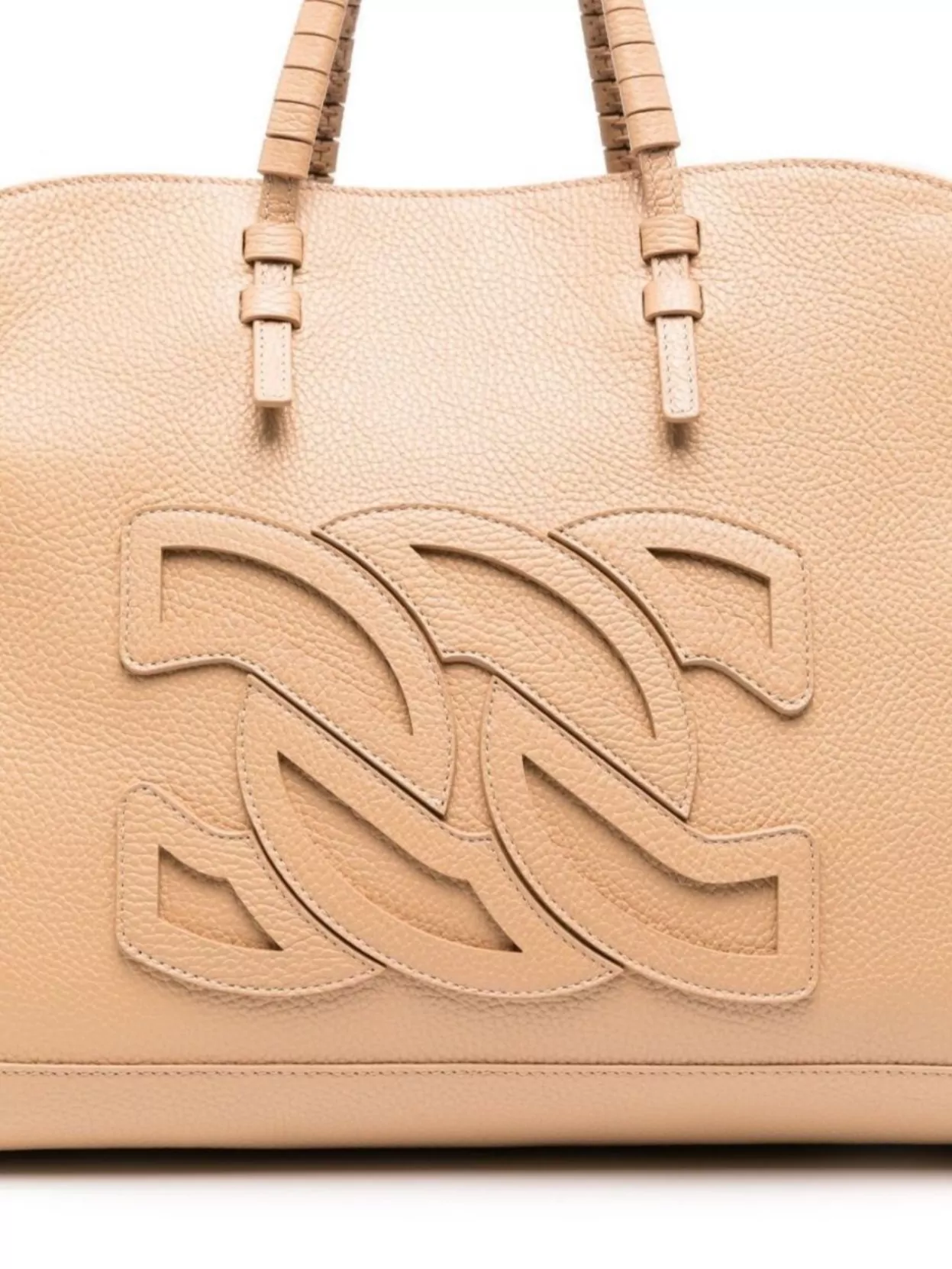 Casadei Avenue Park Leather Tote Bag