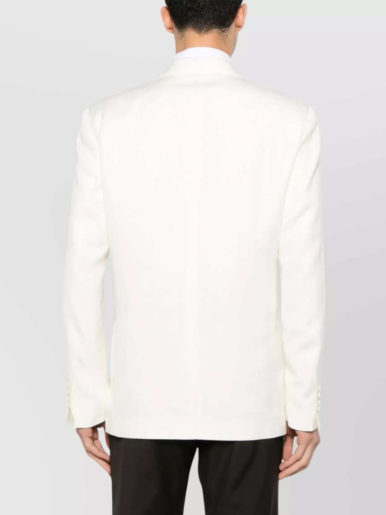 Lardini Strong Attitude Double-breasted Jacket In White