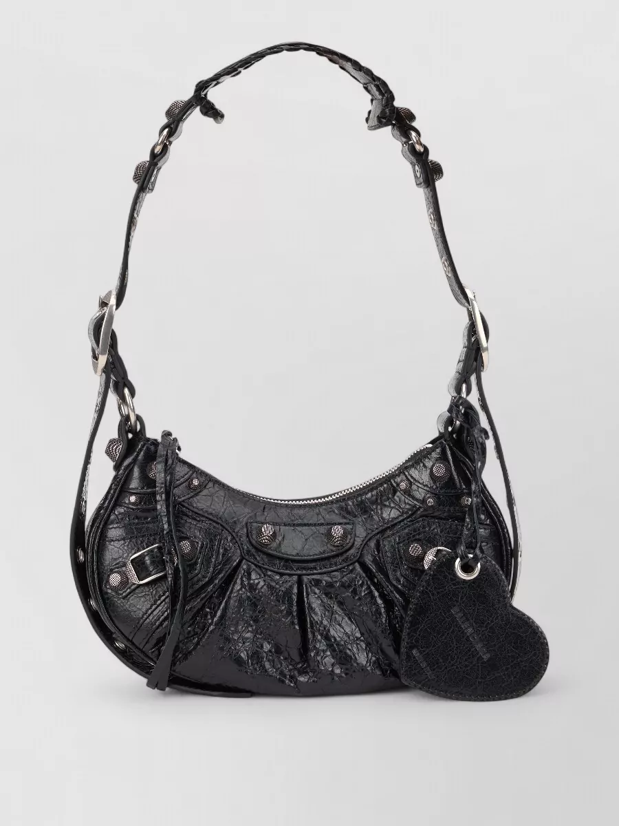Balenciaga Le Cagole Xs Leather Clutch Bag