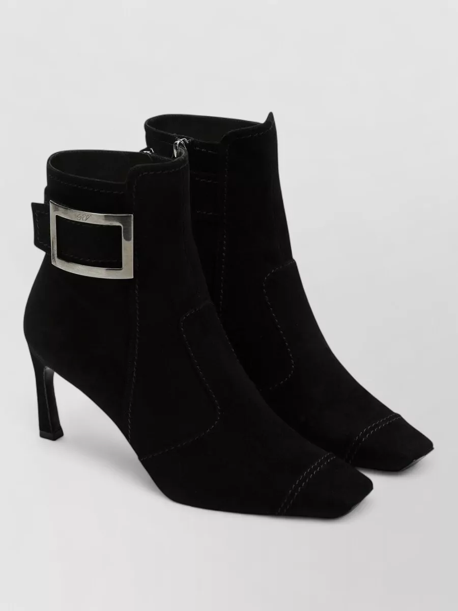 Roger Vivier leather ankle boots
