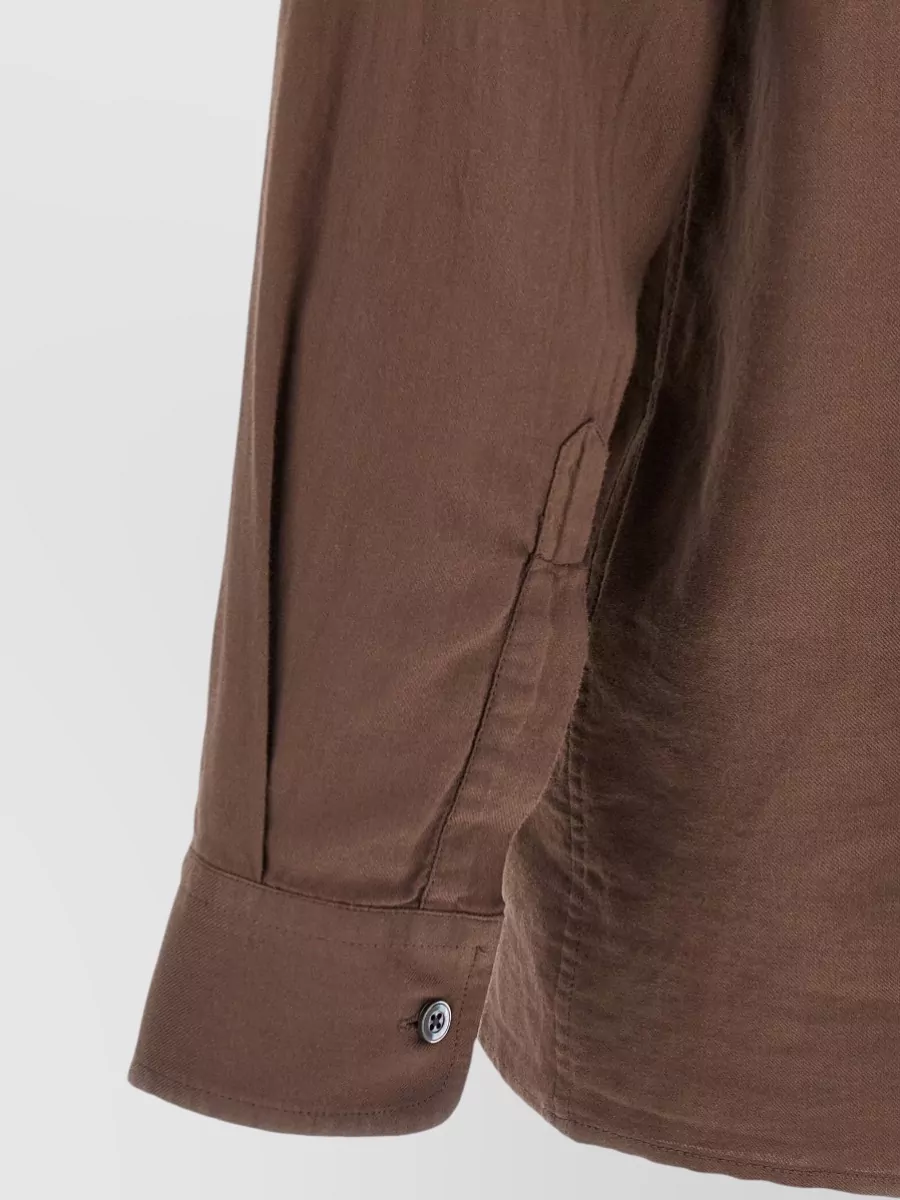 Cellar Door Cotton Long-Sleeve Shirt