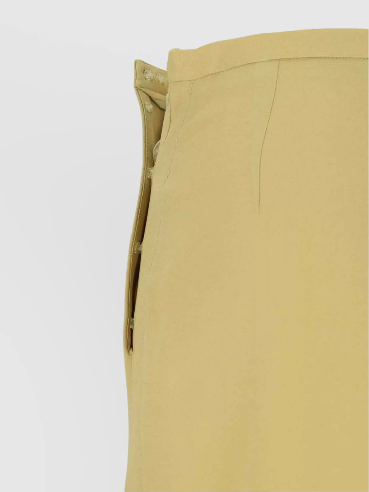 Gucci High Waist Midi Skirt With Side Slit