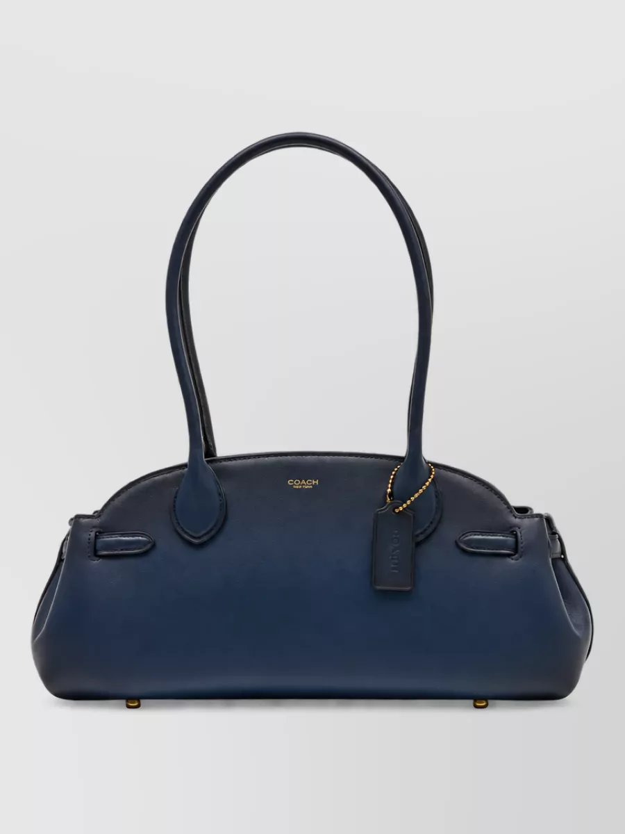 Coach leather shoulder bag