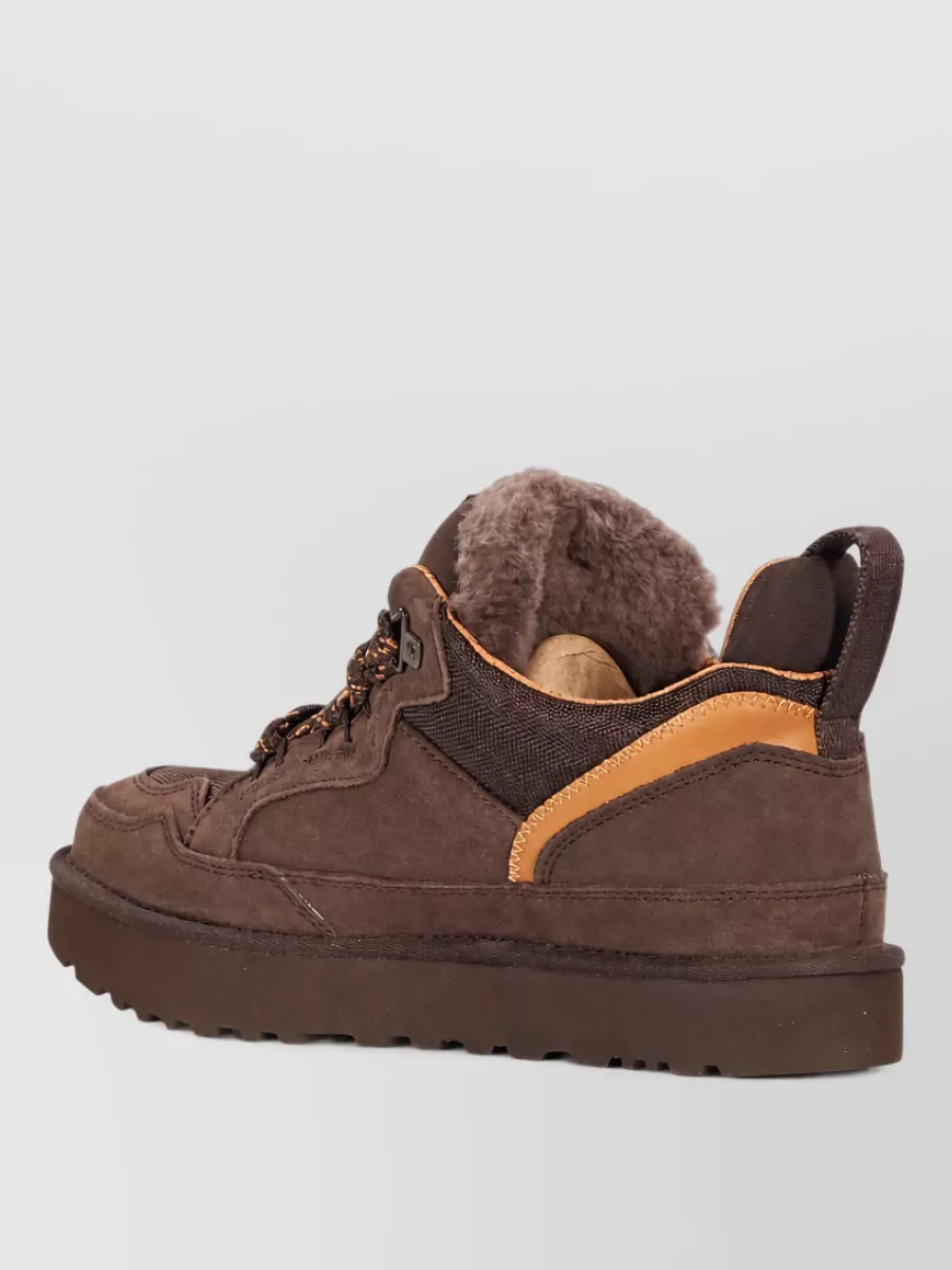 Ugg Leather Low-Top Sneakers