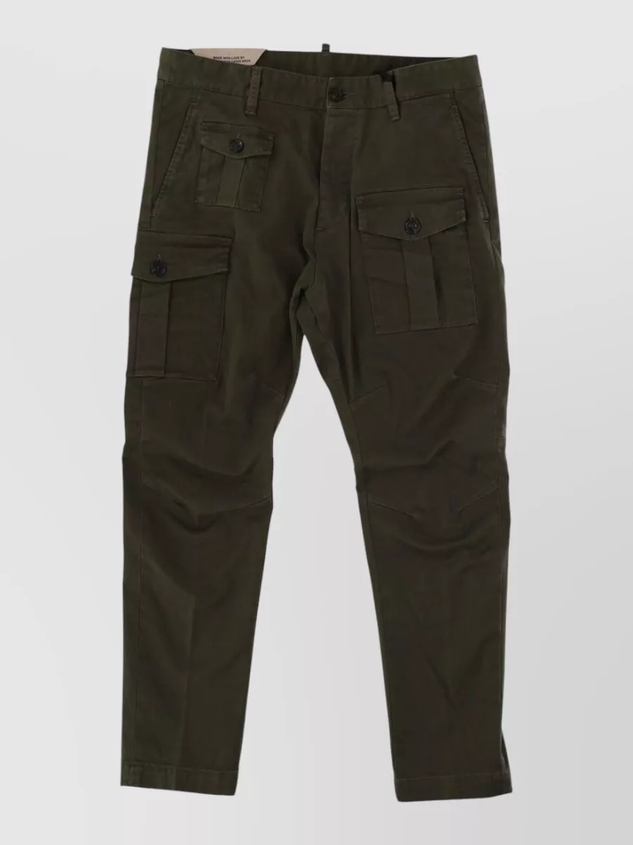 Dsquared2 cotton cargo chinos