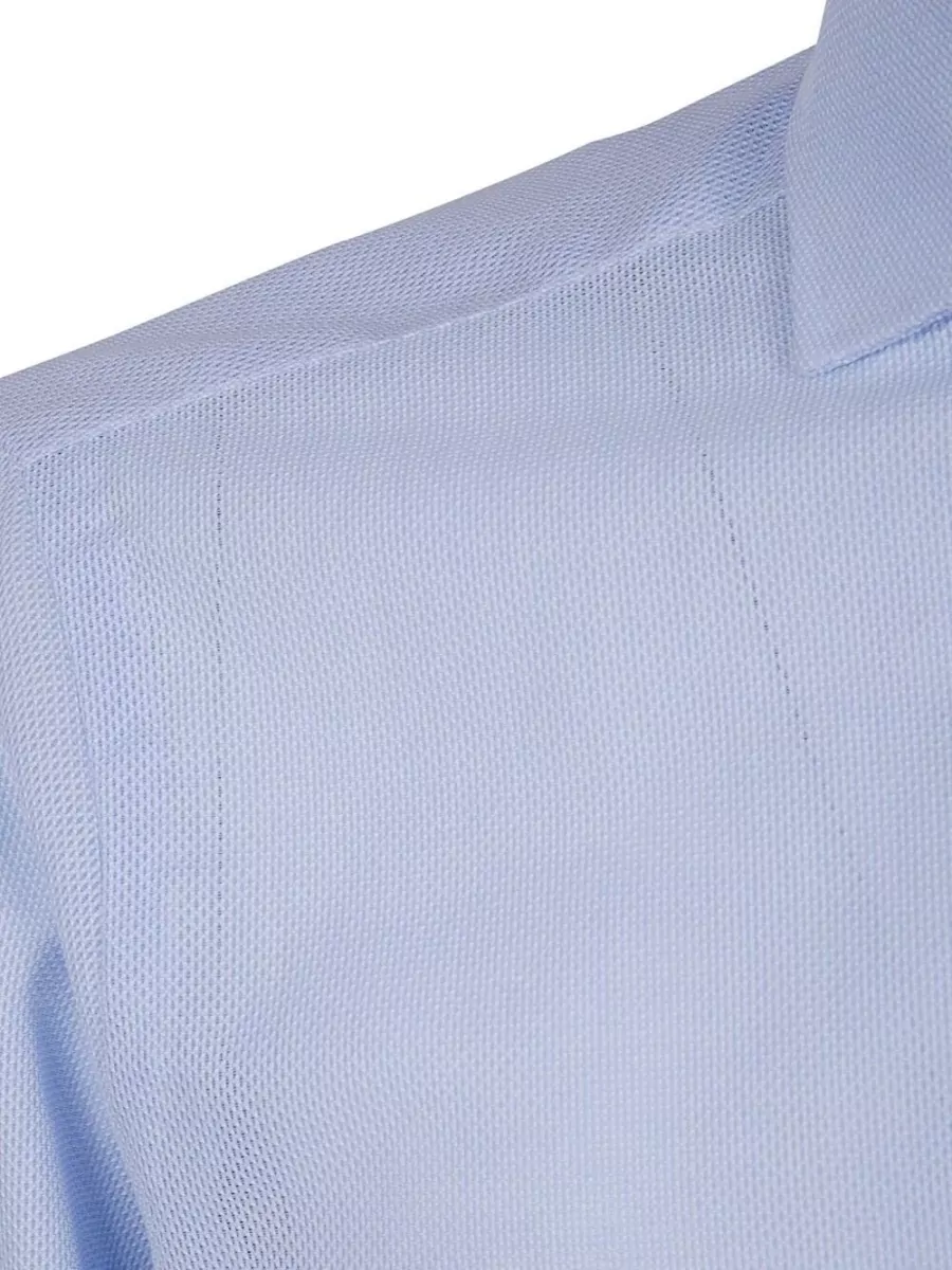 Barba Napoli Honeycomb Cotton Shirt