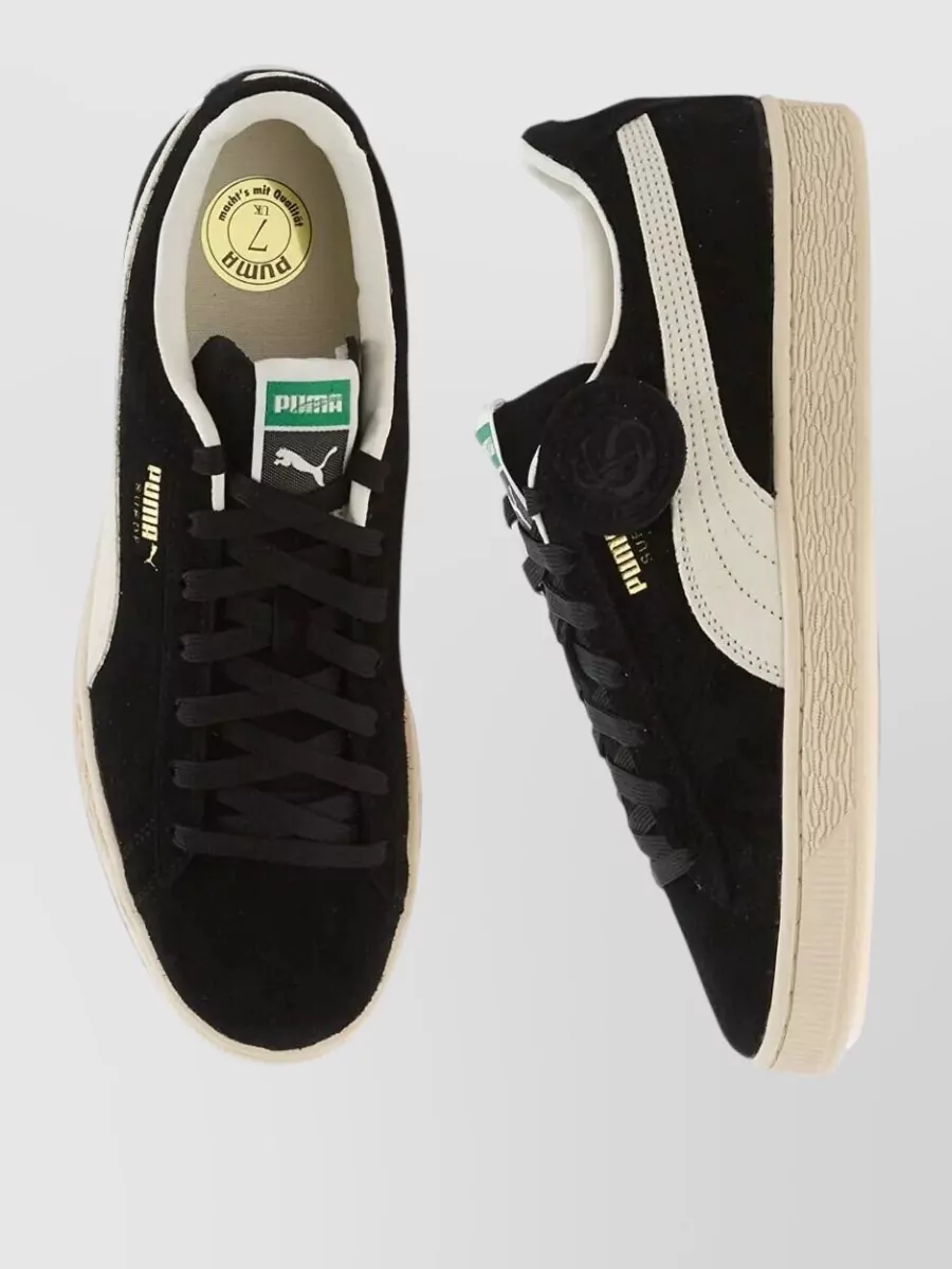 Puma Leather Low-Top Sneakers
