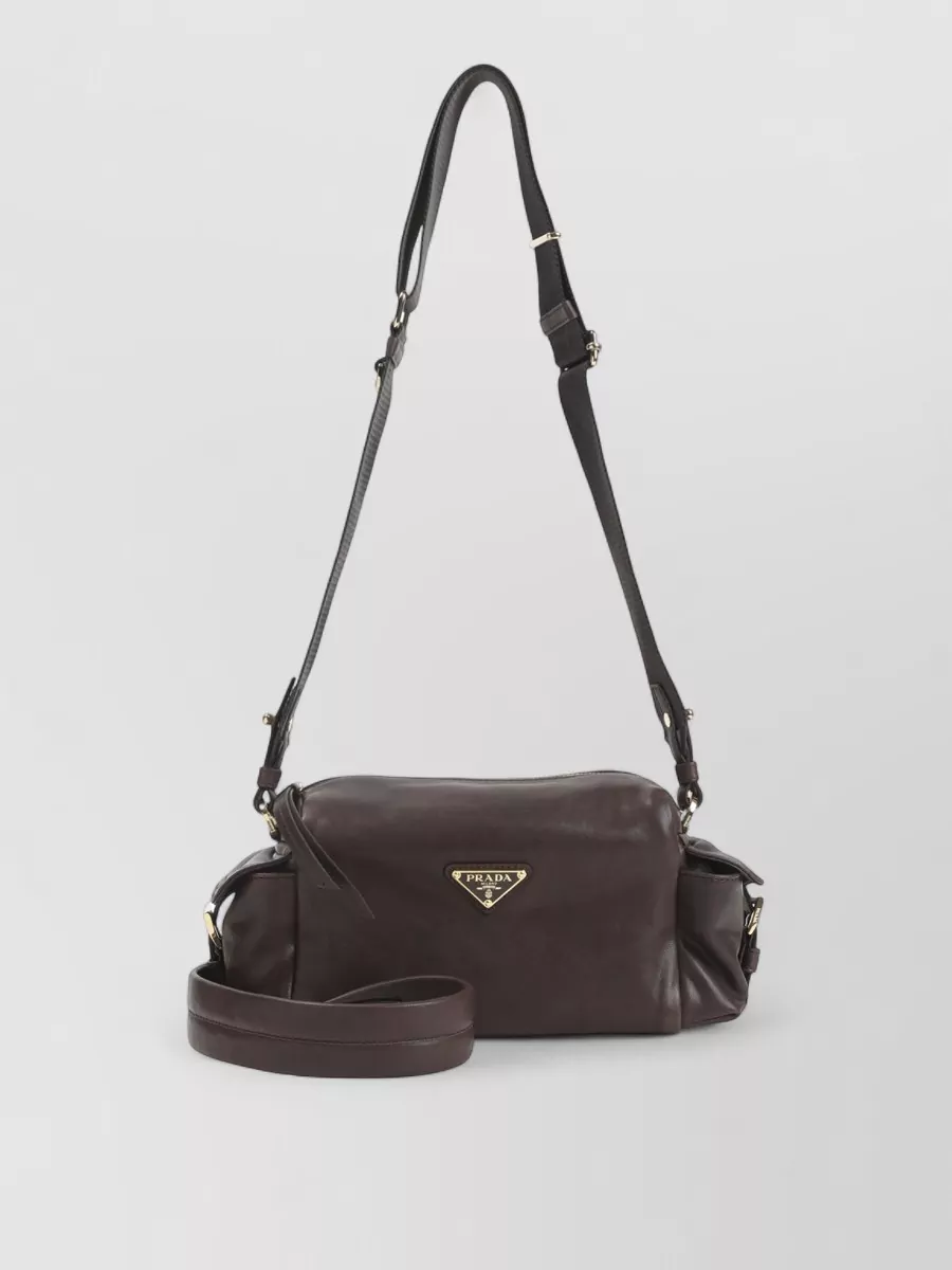 Prada Explore Nappa Leather Shoulder Bag