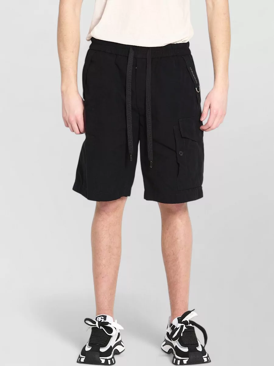 Dolce&Gabbana cotton blend bermuda shorts cargo style