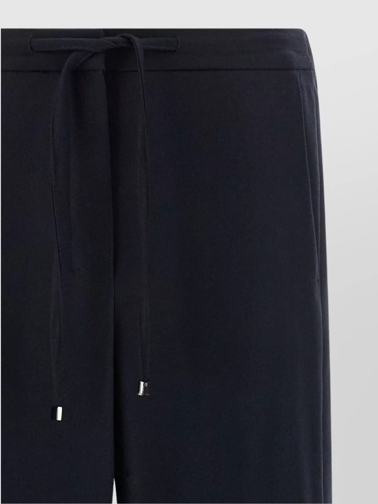 S Max Mara Wide Leg Joggers Elastic Waistband