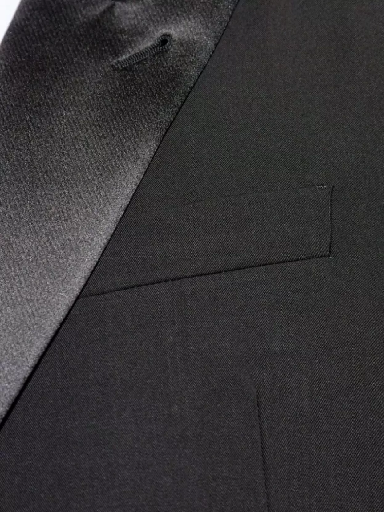 Emporio Armani Tuxedo Suit Wool Peak Lapels