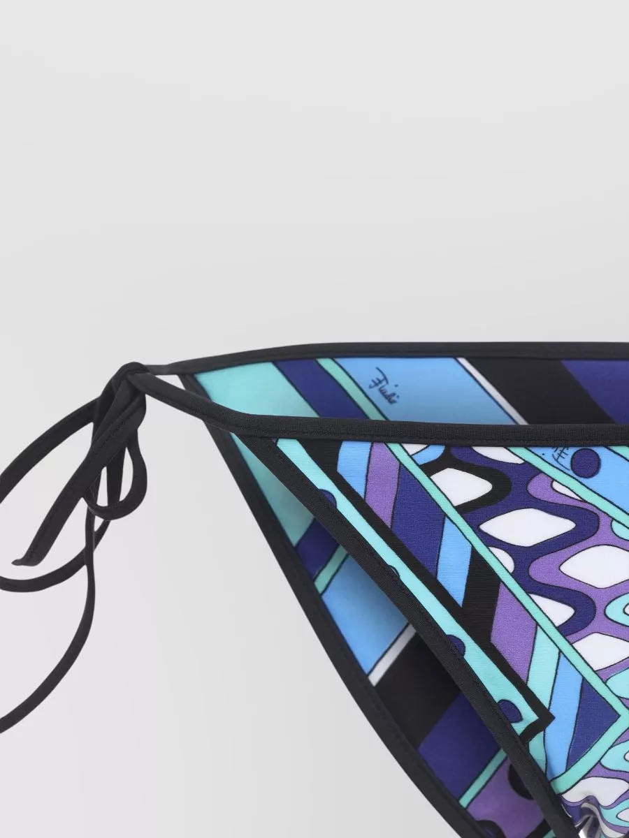 Pucci Printed Low-Rise Side-Tie Bikini Briefs