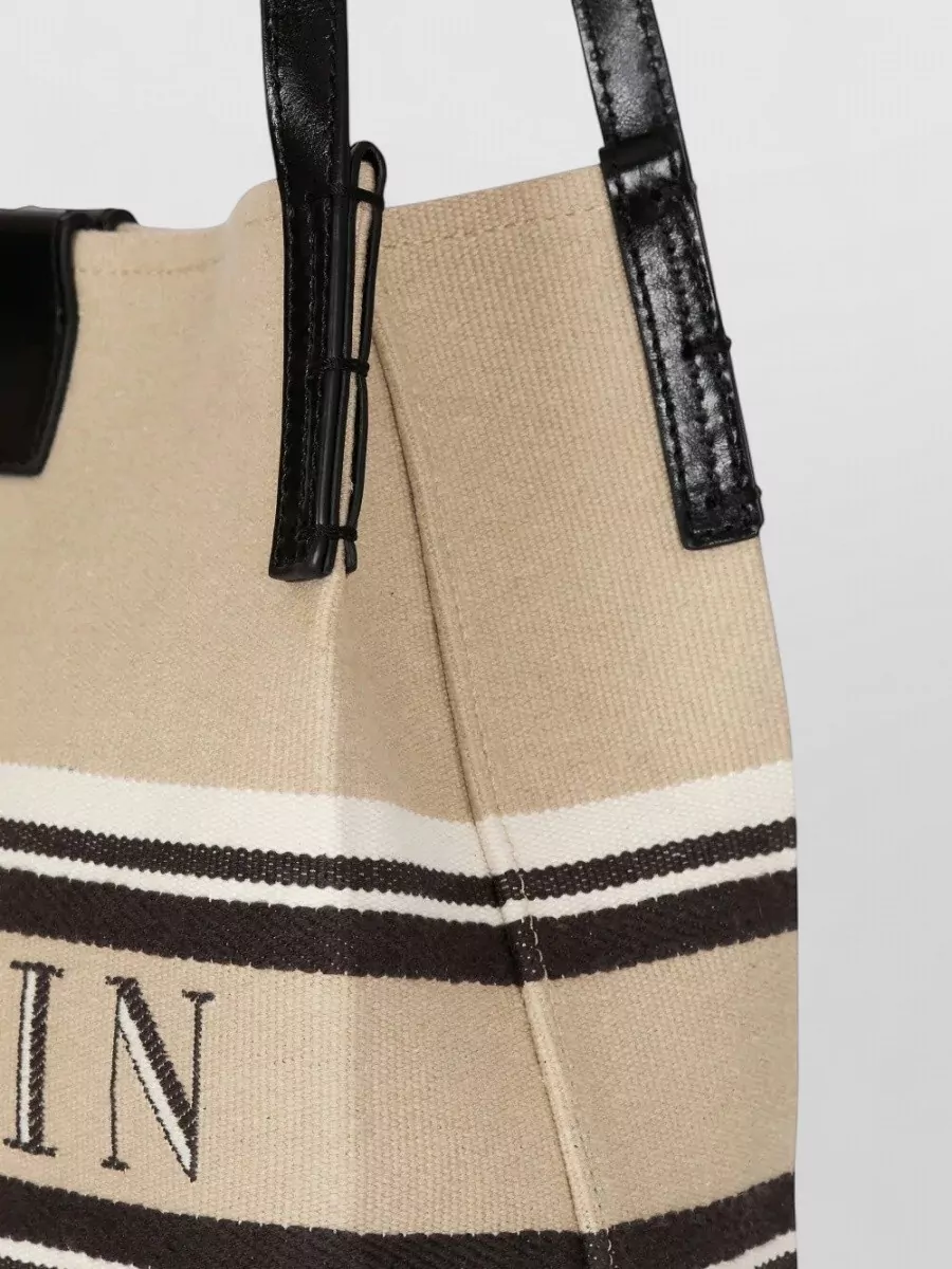 Balmain Release Small Canvas Shoulder Bag