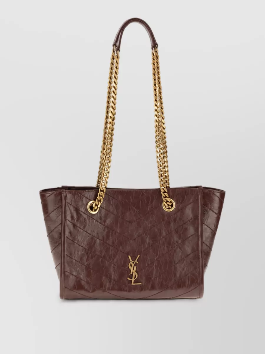 Saint Laurent calf leather shoulder bag