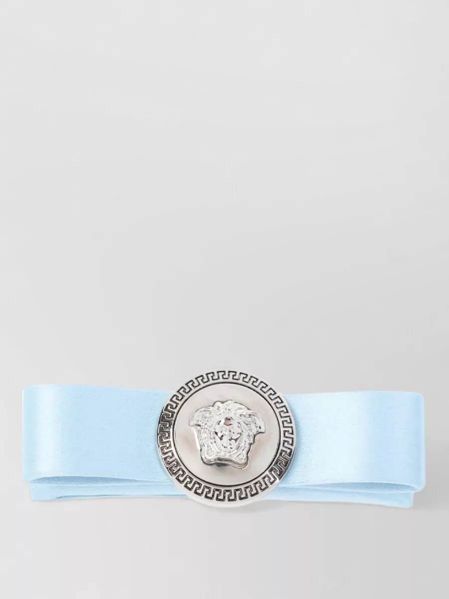 Versace Satin Bow Hair Accessory Clip