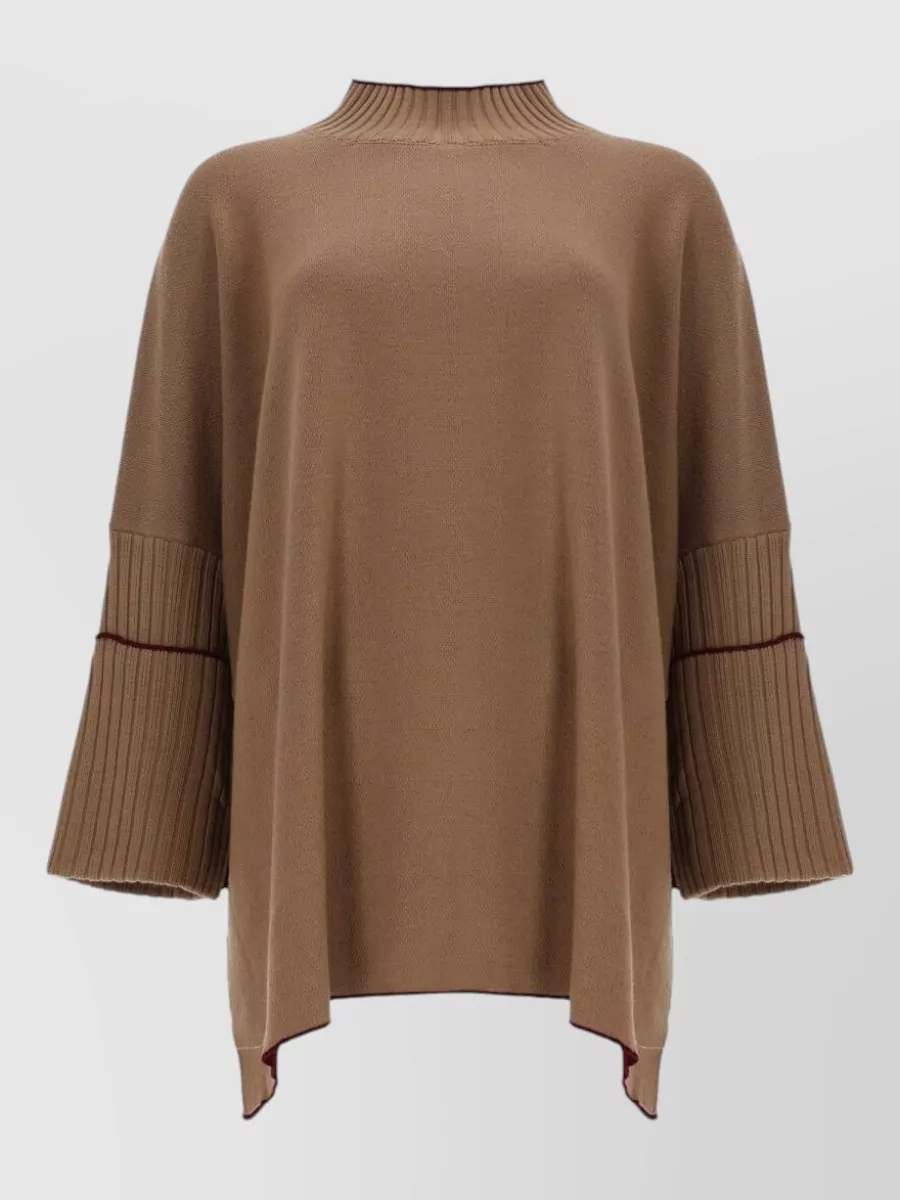 Herno oversized wool sweatshirt