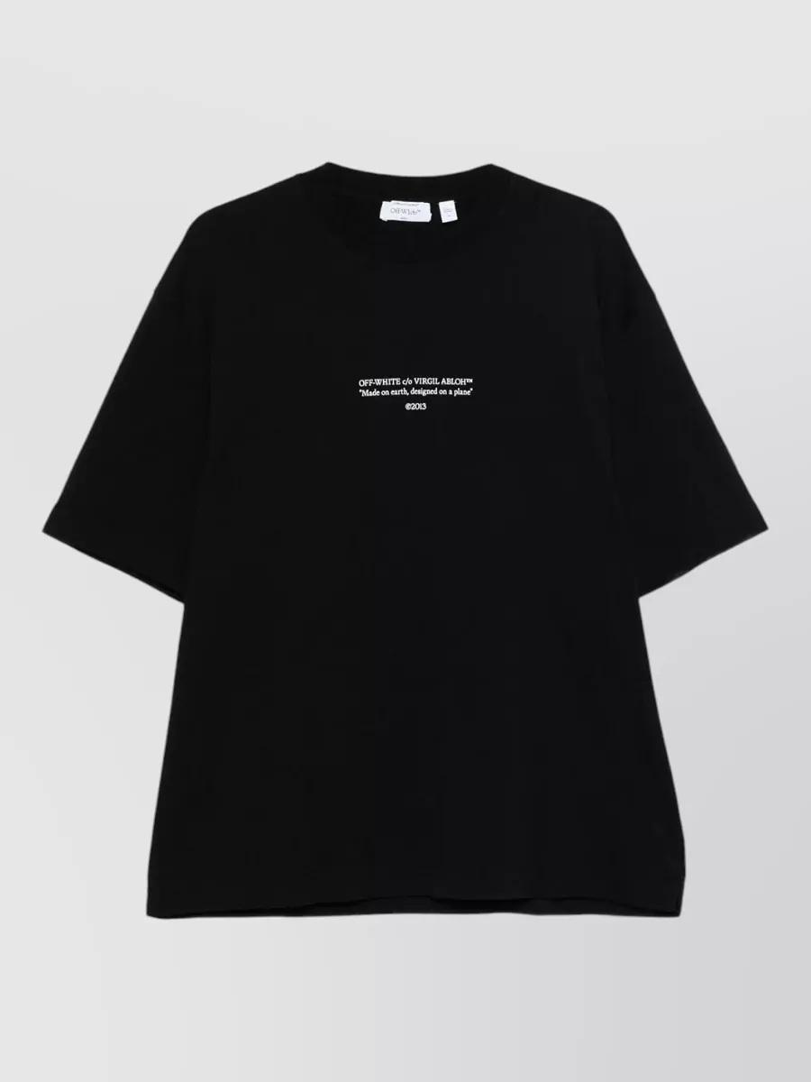 Off-White Cotton T-Shirt