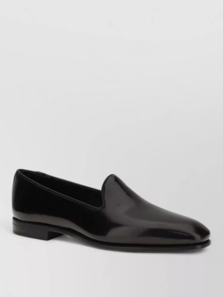 Church's calf leather slip-on loafers