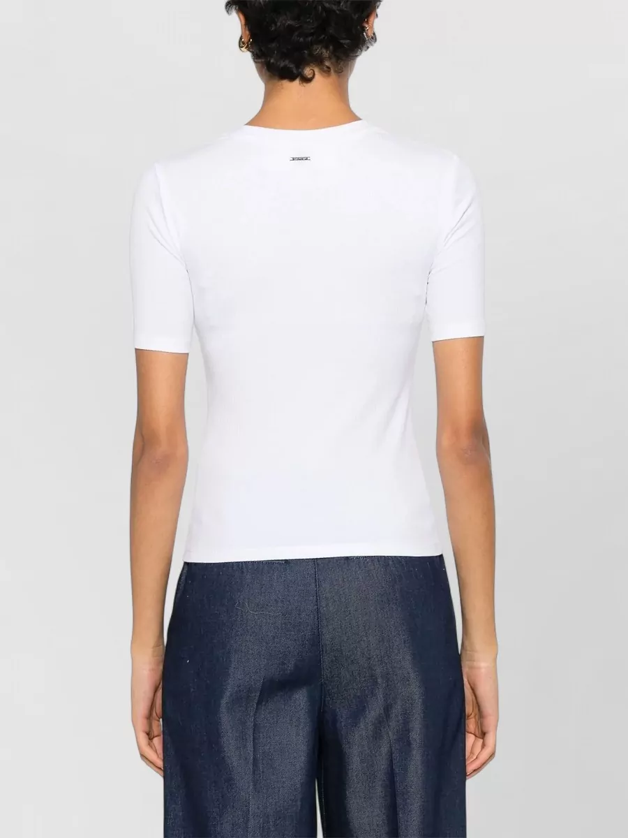 Calvin Klein Modal Rib Crew Neck Short Sleeve T-Shirt