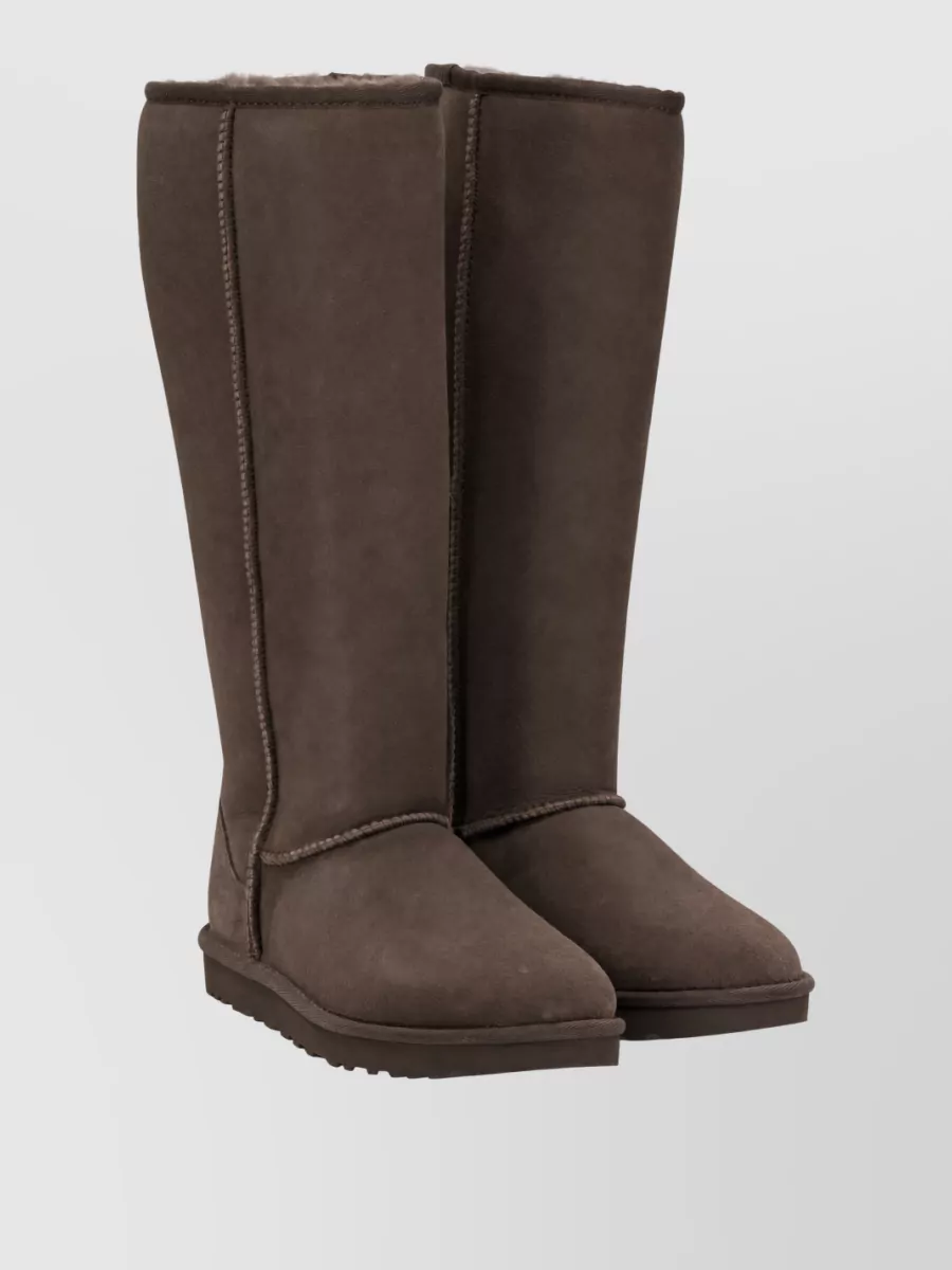 Ugg Shearling Leather Knee-High Boots