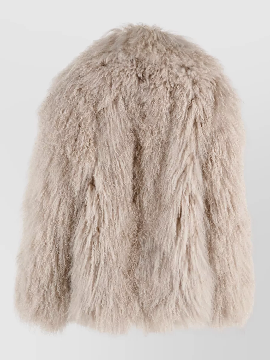 Yves Salomon Lamb Fur Jacket