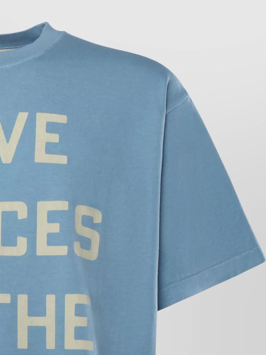 Valentino Graphic Print Crew Neck Short Sleeve T-Shirt