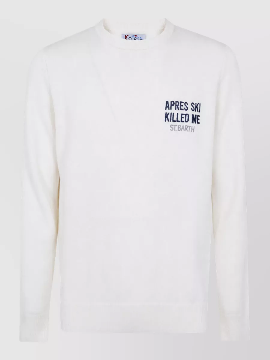 Mc2 Saint Barth cashmere wool round neck jumper