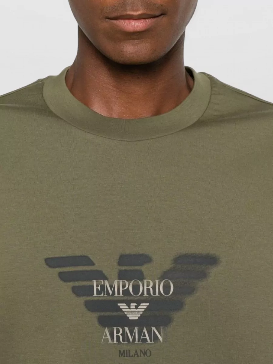 Emporio Armani Ribbed Logo Sweatshirt