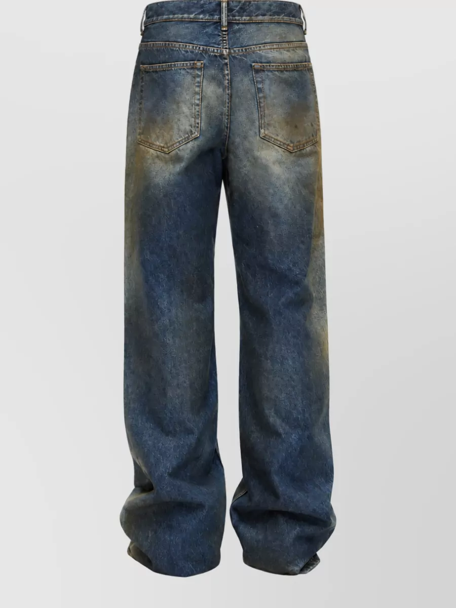 Ann Demeulemeester Relaxed-Fit Flared Denim Trousers